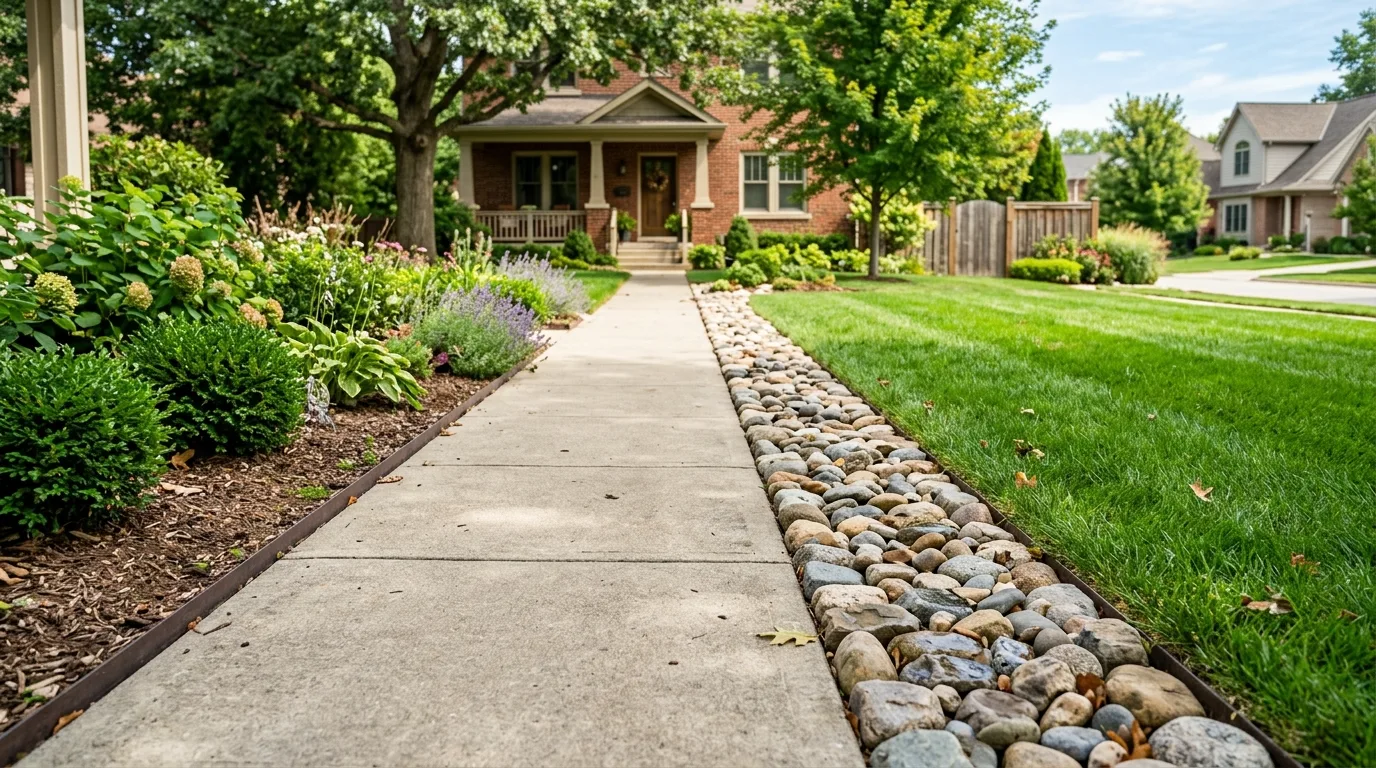 Lighting Along the Sidewalk Edge